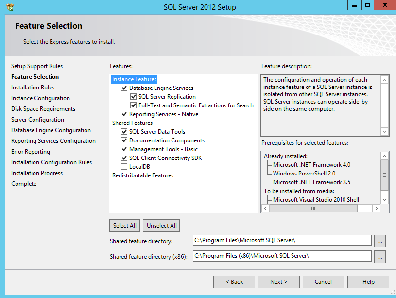Connection to MSSQL Database