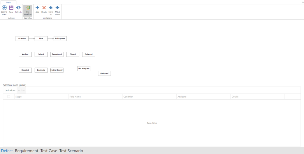 Workflow Configuration